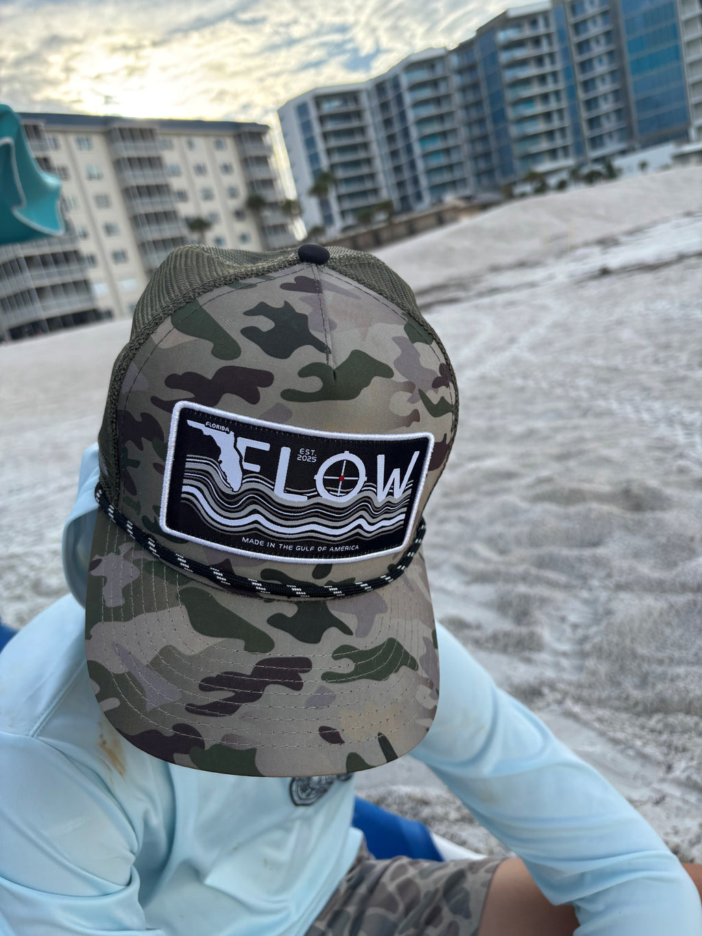 Signature Camo rope hat